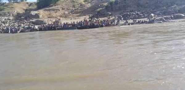 Fresh images coming out of Kassala Sudan of Ethiopian refugees flooding into the country
