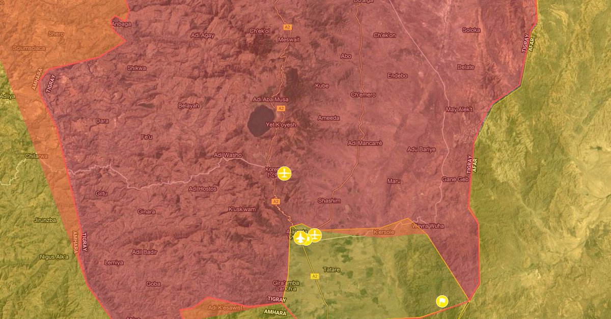 The Ethiopian army is at the gates of the town of Korem in Tigray