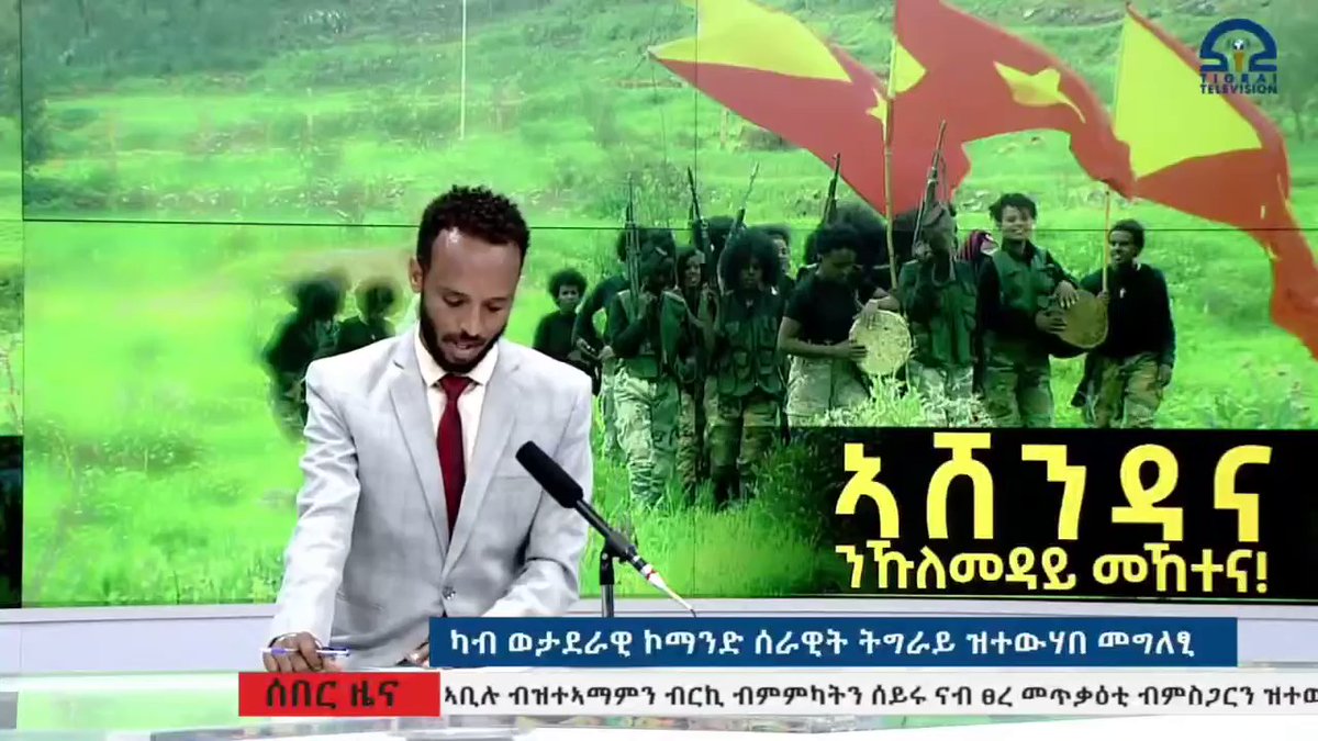 Tigray Defense Force's Central Command also added that it expects other major offensives to come on the Western and North-Western fronts and Ethiopia's offensive on the Southern Front is a decoy to distract Tigray forces while at the same time spread the Tigray forces thin