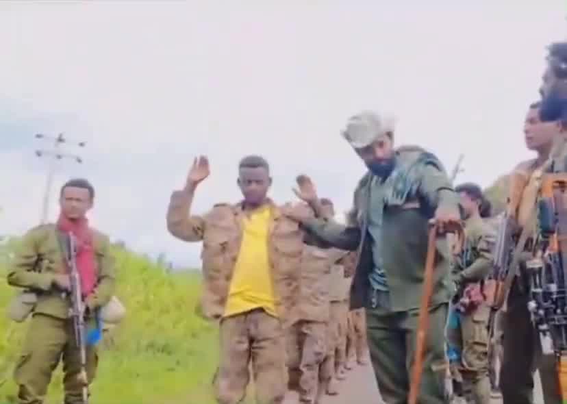 Les forces Fano/Amhara ont capturé 30 soldats ENDF à Gondar après avoir encerclé leur camp et les avoir vaincus